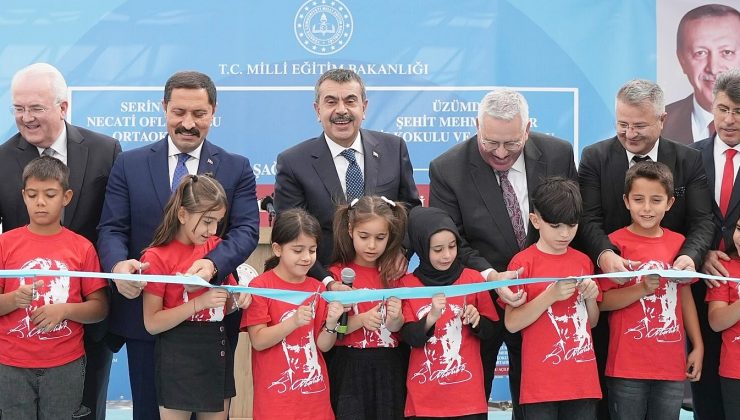 HATAY’DA YAPIMI TAMAMLANAN OKULLAR TÖRENLE AÇILDI