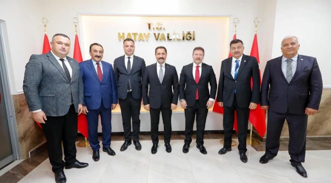 VALİ MASATLI TŞOF HEYETİNİ KABUL ETTİ