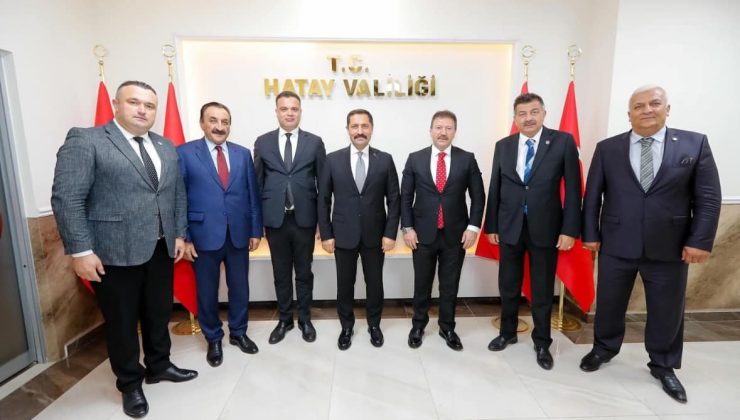 VALİ MASATLI TŞOF HEYETİNİ KABUL ETTİ