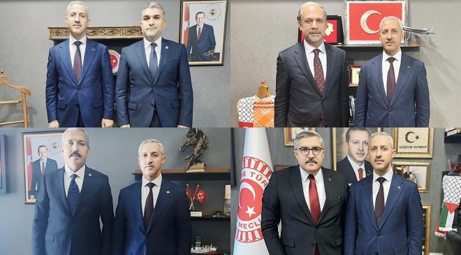 REKTÖR EREN ANKARA’DA ZİYARETLERDE BULUNDU