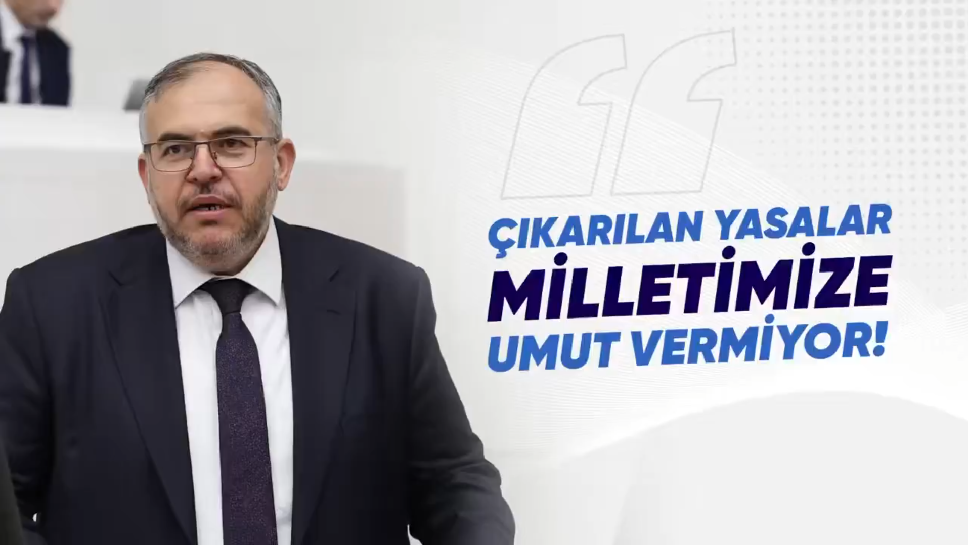 Saadet Partisi Hatay Milletvekili Doç. Dr. Necmettin Çalışkan, Türkiye Büyük