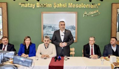 MHP HATAY TEŞKİLATI BASINLA BULUŞTU