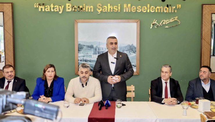 MHP HATAY TEŞKİLATI BASINLA BULUŞTU