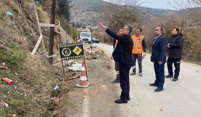 BAŞKAN GÜL ÖTENÇAY MAHALLESİ’NDE ÇALIŞMALARI İNCELEDİ