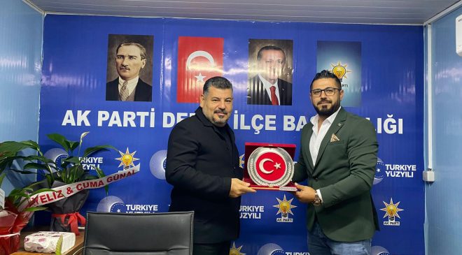 GENÇ SAĞLIK SEN HATAY’DAN BAŞKAN TÜRKMEN’E ZİYARET