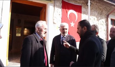 BAŞKAN YALÇIN, AK PARTİ HEYETİ’Nİ ŞENKÖY’DE AĞIRLADI