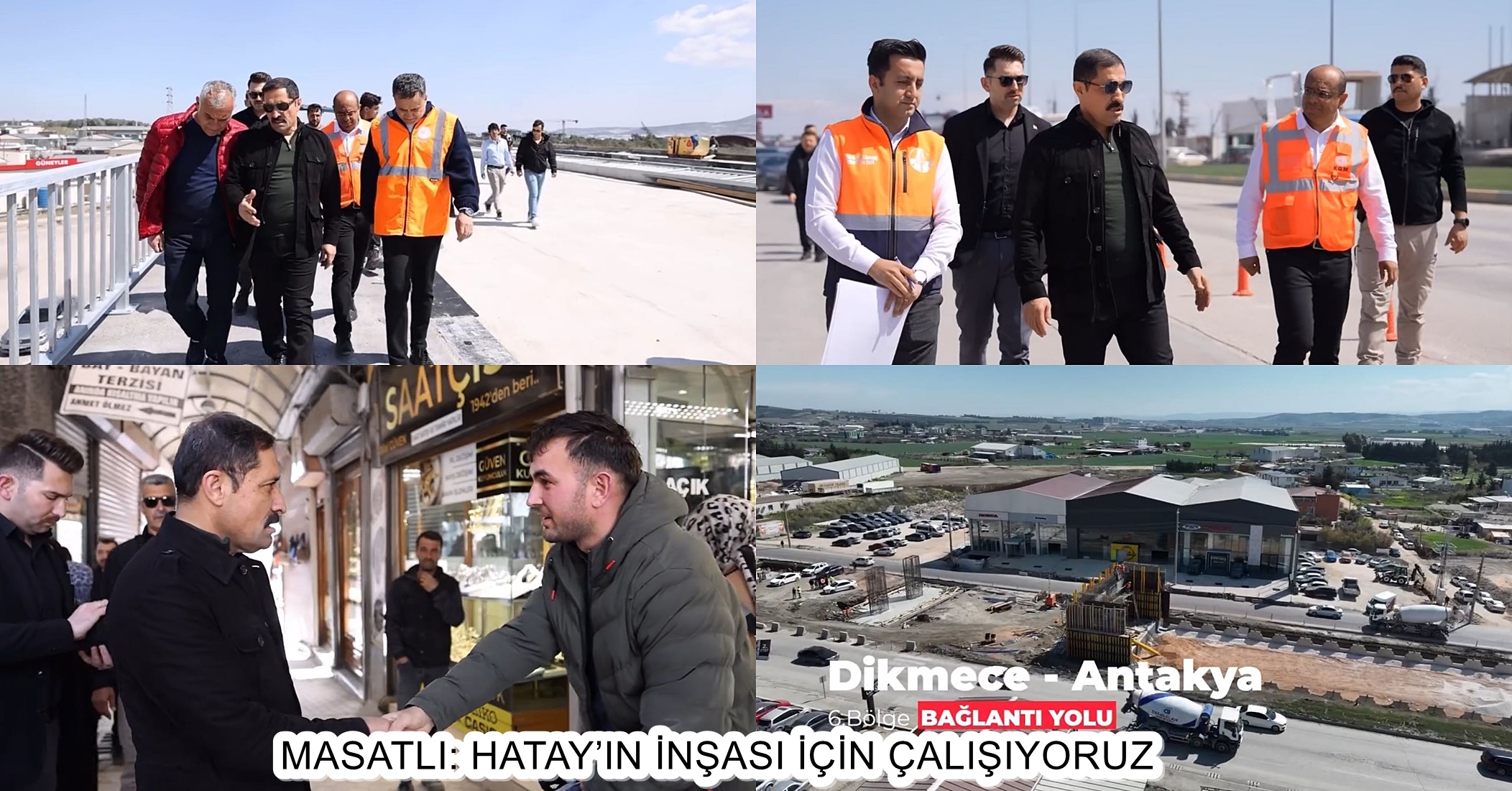 MASATLI: HATAY’IN İNŞASI İÇİN ÇALIŞIYORUZ Hatay Valisi Mustafa Masatlı, 6 Şubat’ta yerle bir olan Hatay’ın