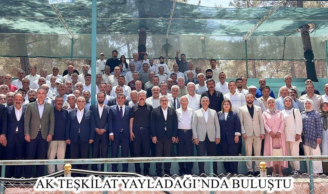 Yayladağı Belediye Başkanı Mehmet Yalçın’ın ev sahipliğinde AK Parti Hatay