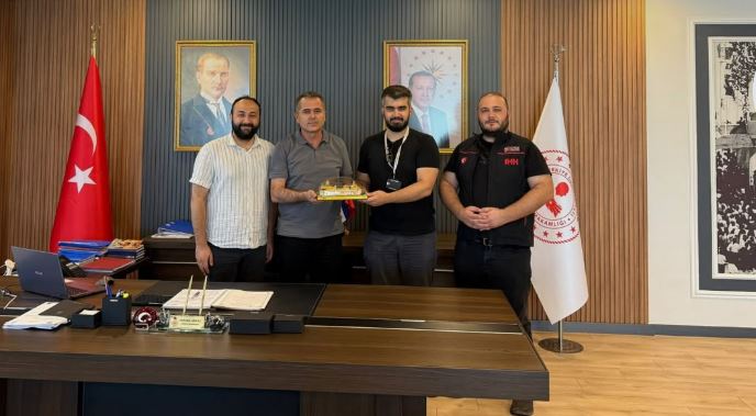 Antakya Kaymakamı Abdullah Akdaş, İHH (İnsani Yardım Vakfı) Uluslararası İlişkiler