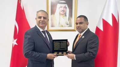 CHP Hatay Milletvekili Mehmet Güzelmansur, Bahreyn Krallığı’nın Ankara Büyükelçisi Bassam