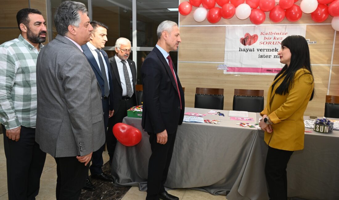 Hatay Mustafa Kemal Üniversitesi (HMKÜ) Tayfur Sökmen Yerleşkesinde organ bağışına