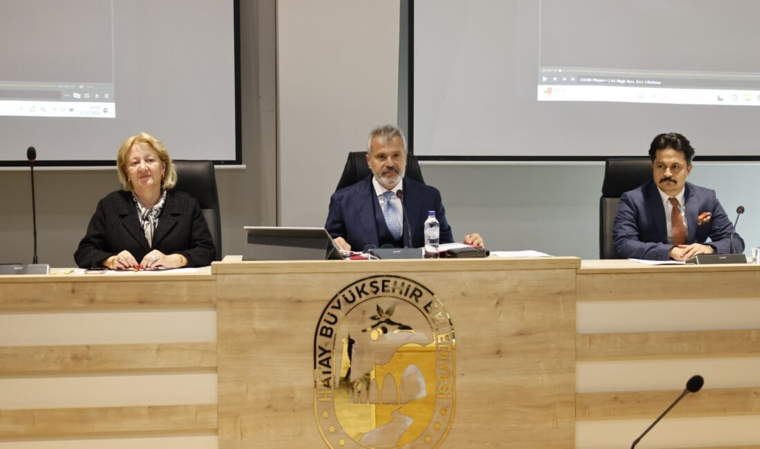 Hatay Büyükşehir Belediyesi (HBB), Aralık Ayı Olağan Meclis Toplantısı, Büyükşehir