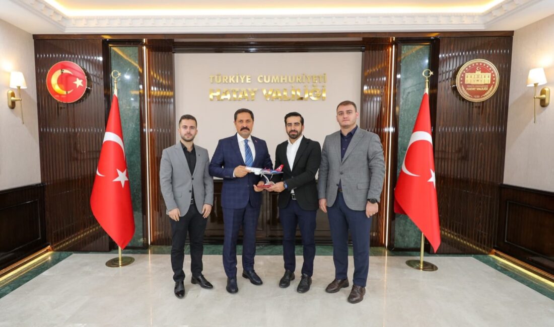 VALİ MASATLI TEKNOFEST HEYETİNİ KABUL ETTİ Hatay Valisi Mustafa Masatlı, TEKNOFEST Genel Sekreteri Muhammet Saymaz ve