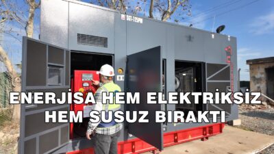 Hatay genelinde sık sık yaşanan elektrik kesintileri, içme suyu hizmetlerinde
