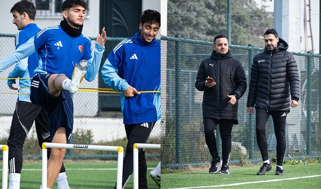 Hatayspor, sahasında oynanacak olan ManisaFK maçının hazırlıklarını çift idmanla sürdürdü.