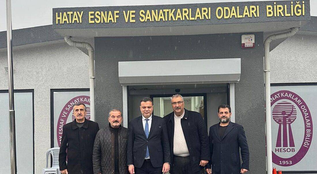 Hatay Esnaf ve Sanatkârları Odaları Birliği Başkanı Aziz Fatih Yılmaz,