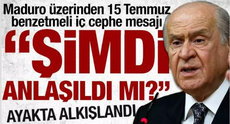 MHP Grup Toplantısı’nda konuşan Bahçeli, ABD’nin Venezuela operasyonuna ilişkin sert