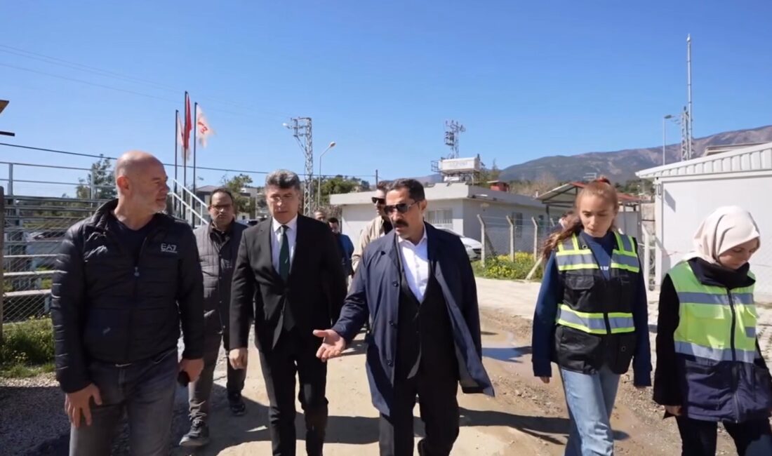 Hatay Valisi Mustafa Masatlı, Antakya ilçesinde yapımı devam eden Karlısu