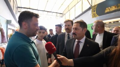 Hatay Valisi Mustafa Masatlı, Ramazan Bayramı münasebetiyle Tarihi Uzun Çarşıyı