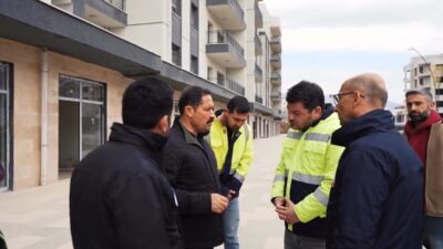 Hatay Valisi Mustafa Masatlı, Antakya ilçesinde rezerv alanda yürütülen yerinde