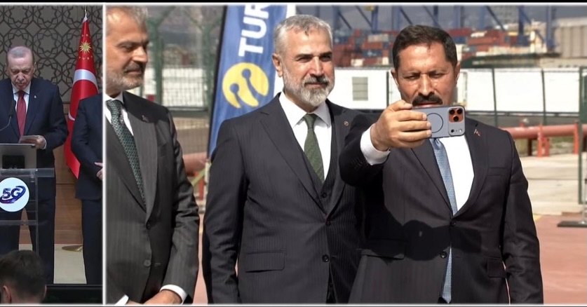 Cumhurbaşkanı Recep Tayyip Erdoğan Cumhurbaşkanlığı Külliyesi’nden İskenderun Limanına 5G teknolojisiyle
