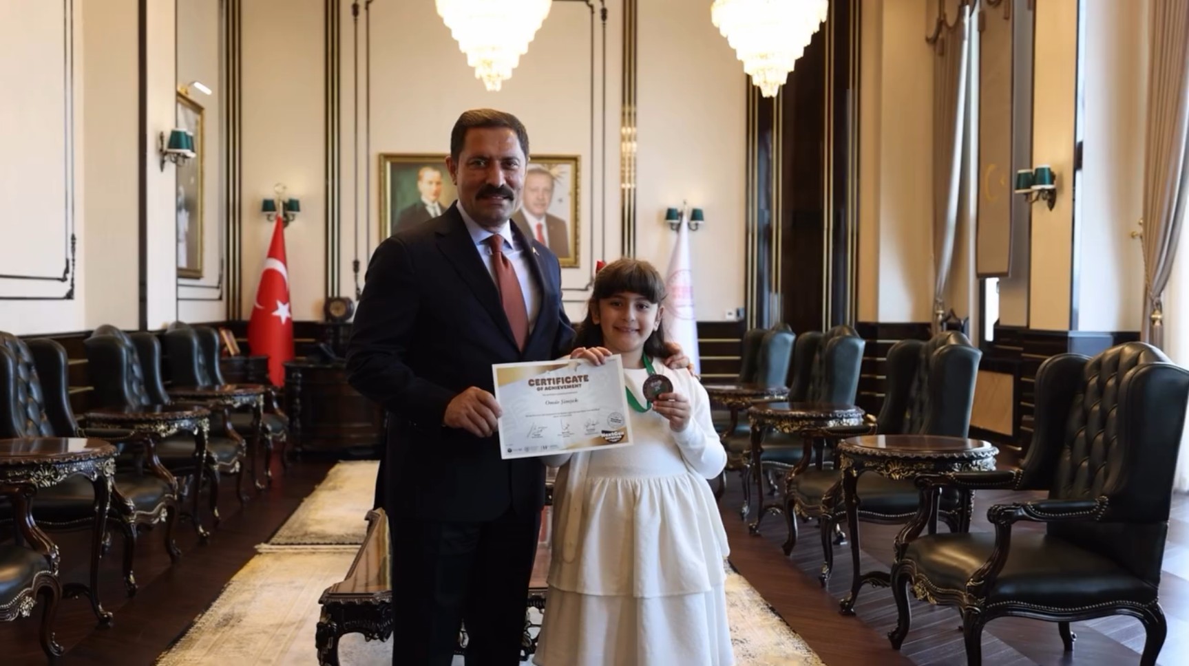 Hatay Valisi Mustafa Masatlı, Avustralya’nın Sidney kentinde düzenlenen İngilizce Olimpiyatları