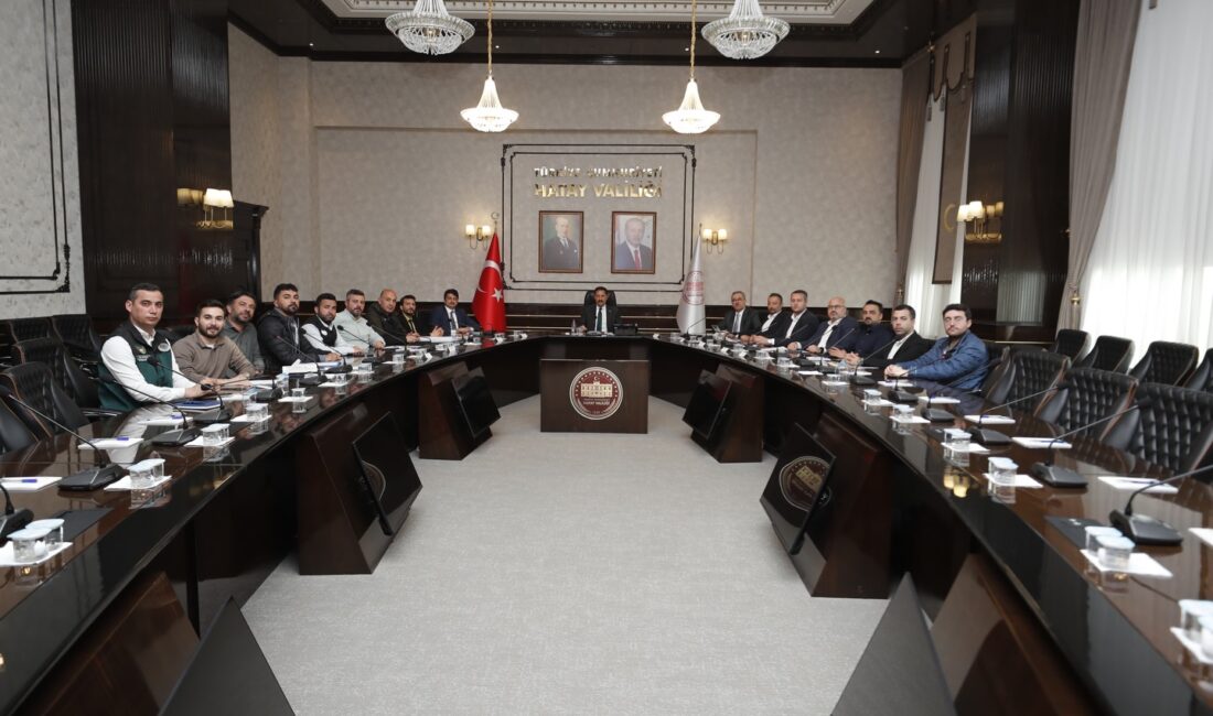 Hatay Valisi Mustafa Masatlı başkanlığında, ilgili kurum temsilcilerinin katılımıyla “Nostaljik