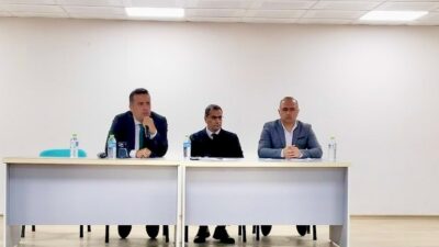 Antakya İlçe Millî Eğitim Müdürü Ahmet Tecimen’in başkanlığında, taşıma merkezi