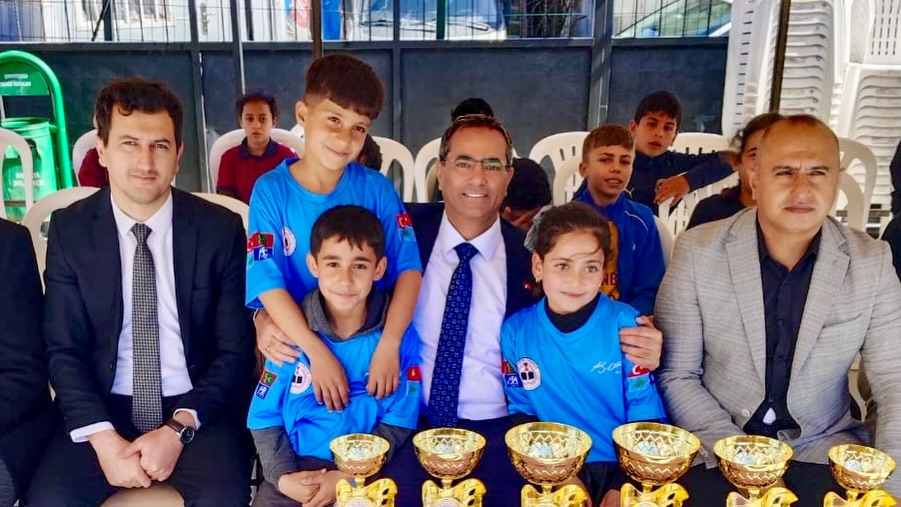 Antakya İlçe Millî Eğitim Müdürü Ahmet Tecimen’in katılımıyla Mansurlu İlkokulu