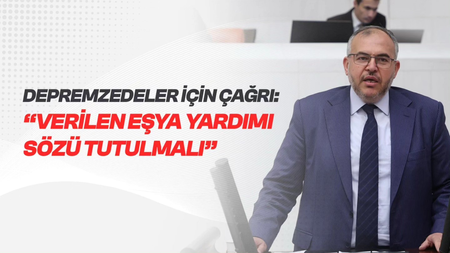 Saadet Partisi Hatay Milletvekili Necmettin Çalışkan, TBMM Genel Kurulu’nda dış