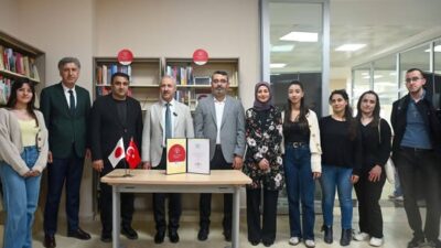Japonya’nın Ankara Büyükelçiliği aracılıyla Japon Nippon Vakfı tarafından Hatay Mustafa