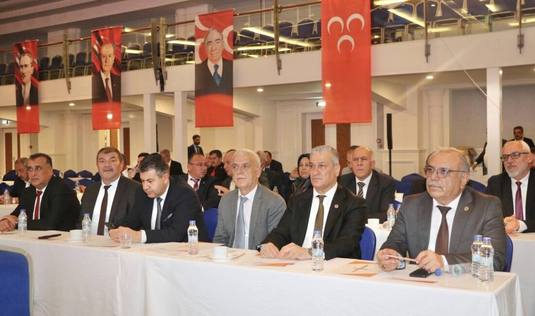 Belen Belediye Başkanı İbrahim Gül, Milliyetçi Hareket Partisi tarafından Antalya’da