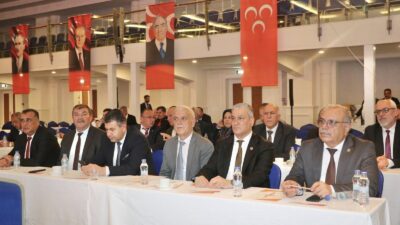 Belen Belediye Başkanı İbrahim Gül, Milliyetçi Hareket Partisi tarafından Antalya’da