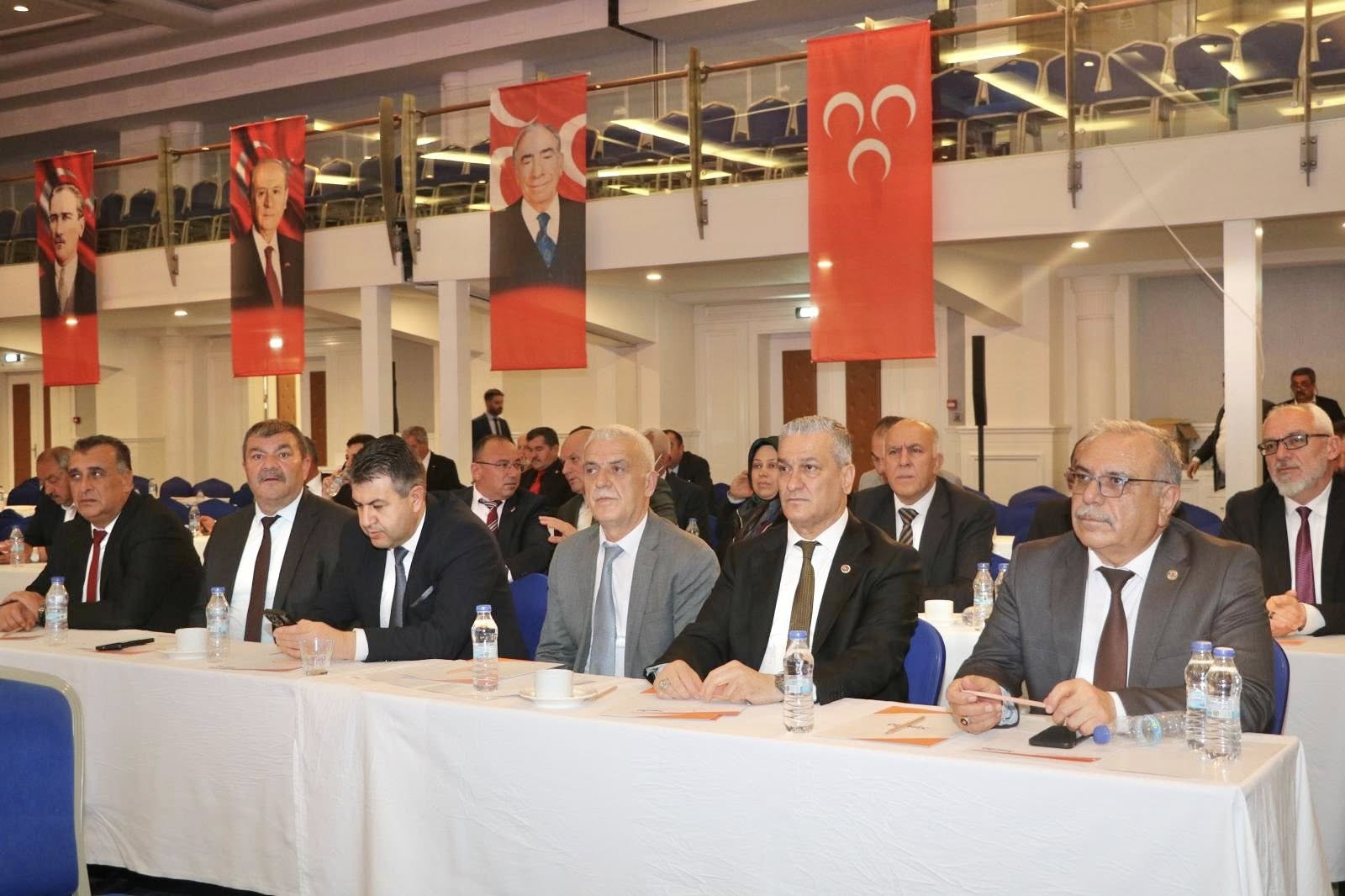 Belen Belediye Başkanı İbrahim Gül, Milliyetçi Hareket Partisi tarafından Antalya’da