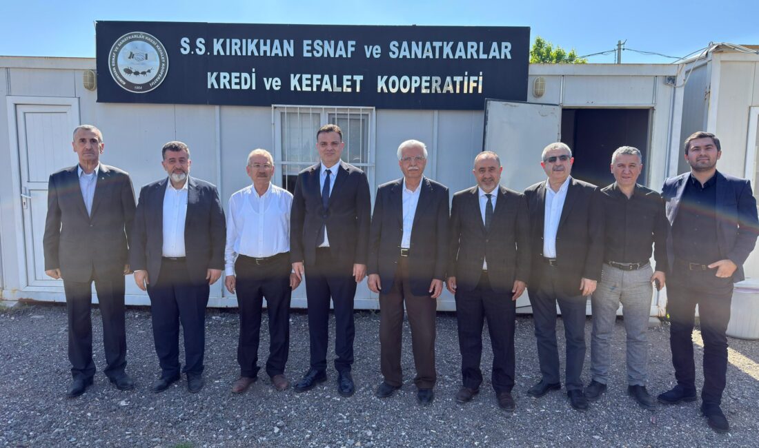 Hatay Esnaf ve Sanatkarları Odaları Birliği Başkanı Aziz Fatih Yılmaz,