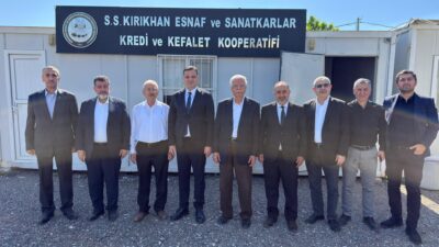 Hatay Esnaf ve Sanatkarları Odaları Birliği Başkanı Aziz Fatih Yılmaz,