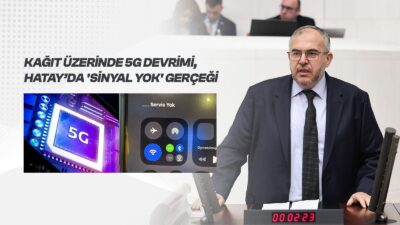 Saadet Partisi Hatay Milletvekili Necmettin Çalışkan, Türkiye’nin 5G’ye geçiş sürecini
