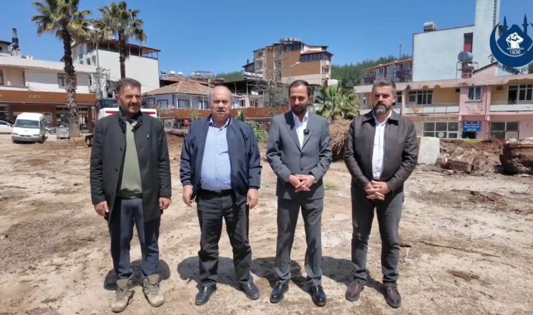 Yayladağı Belediye Başkanı Mehmet Yalçın, ilçeye kazandırılacak “Kent Meydanı Projesi”nin