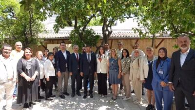 Hatay Valisi Mustafa Masatlı ve eşi Esra Masatlı’nın katılımlarıyla, Antakya