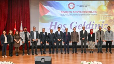 Hatay Mustafa Kemal Üniversitesi ev sahipliğinde, “Değişen Dünya Düzenleri: Uluslararası