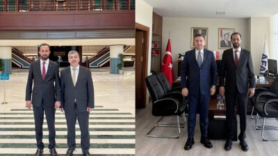 Yayladağı Belediye Başkanı Mehmet Yalçın, Ankara’da gerçekleştirdiği temaslar kapsamında hemşehrileri