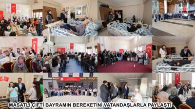 Hatay Valisi Mustafa Masatlı ve eşi Esra Masatlı hanımefendi, Kurban