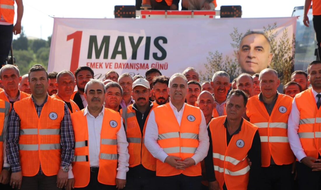 Altınözü Belediye Başkanı Rıfat Sarı, 1 Mayıs Emek ve Dayanışma