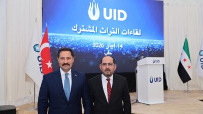 Hatay Valisi Mustafa Masatlı, Uluslararası Demokratlar Birliği (UID) tarafından Suriye’nin