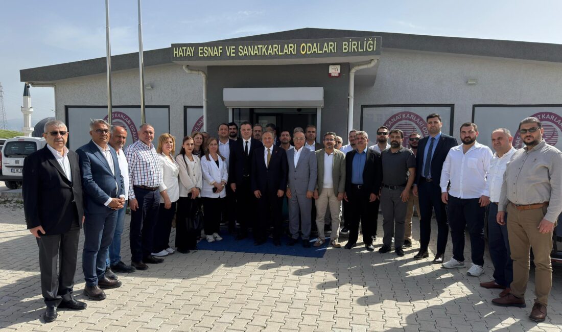 Hatay Esnaf ve Sanatkarları Odaları Birliği Başkanı Aziz Fatih Yılmaz,