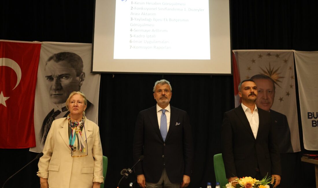 Hatay Büyükşehir Belediyesi (HBB) Mayıs Ayı Olağan Meclis Toplantısı’nın 1.