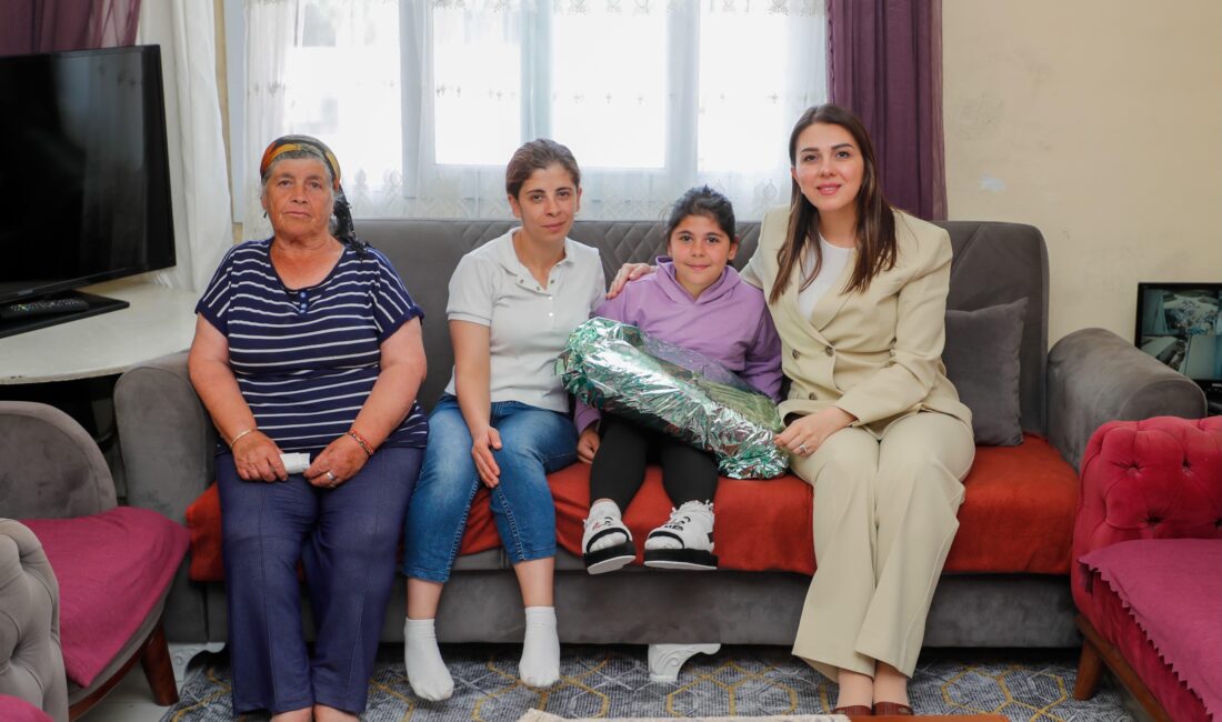 Hatay Valisi Mustafa Masatlı’nın eşi Esra Masatlı, “Yüreğimizdeki Işık Projesi”