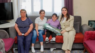 Hatay Valisi Mustafa Masatlı’nın eşi Esra Masatlı, “Yüreğimizdeki Işık Projesi”
