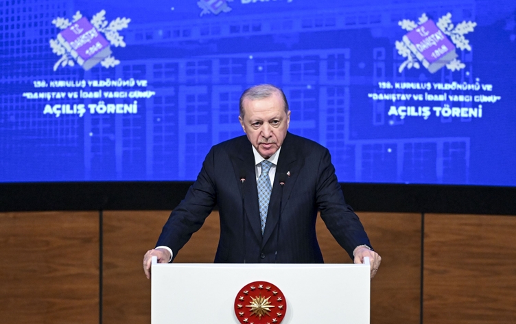 Cumhurbaşkanı Recep Tayyip Erdoğan, Danıştay’ın 158’inci kuruluş yıl dönümü ve