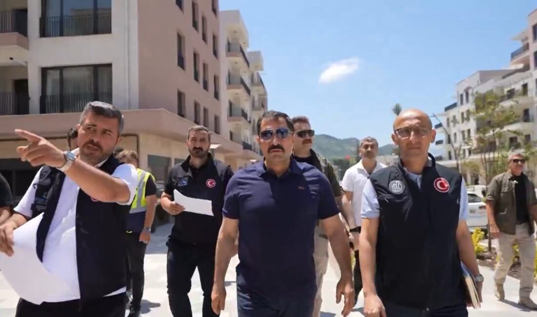 HATAY’DA YENİ YAŞAM ALANLARI YÜKSELİYOR Hatay Valisi Mustafa Masatlı, 6 Şubat ve devamındaki depremler sonrası